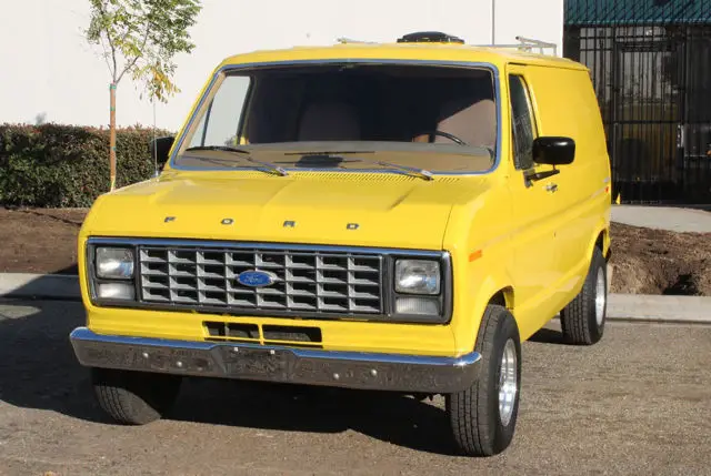 california original, 1980 ford econoline 150 van, "shorty" panel, 100% rust free