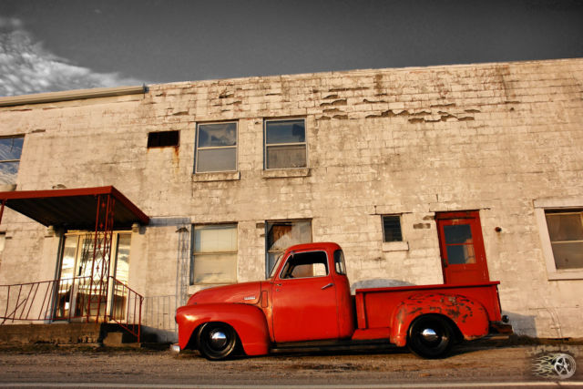 1948 chevy 3100 hot rod rat pickup truck patina shop no air ride bagged c10 f100