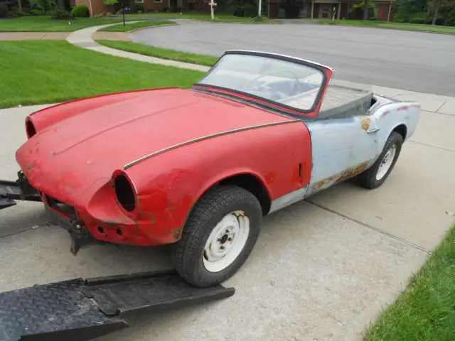 1965 triumph spitifire needs complete restoration