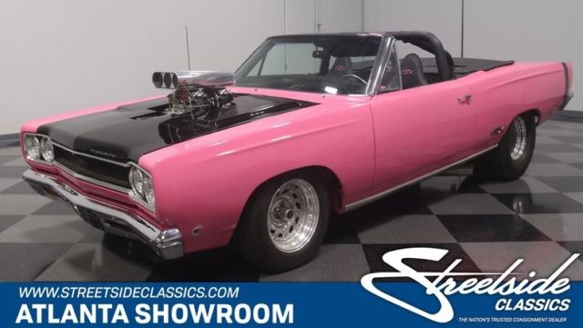 1968 plymouth gtx pro street convertible 500 v8 automatic classic vintage collec