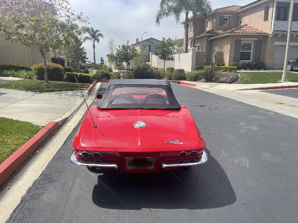 1964 chevrolet corvette stingray convertible