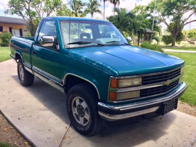 nr 1993 chevy silverado k1500 5.7l z-71 4x4 2 door short bed