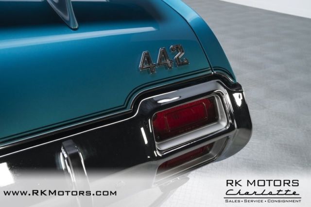 1971 oldsmobile 442 w-30 viking blue hardtop 455 v8 4 speed manual