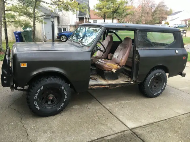 scout ii v8 4 speed 4x4 offroad