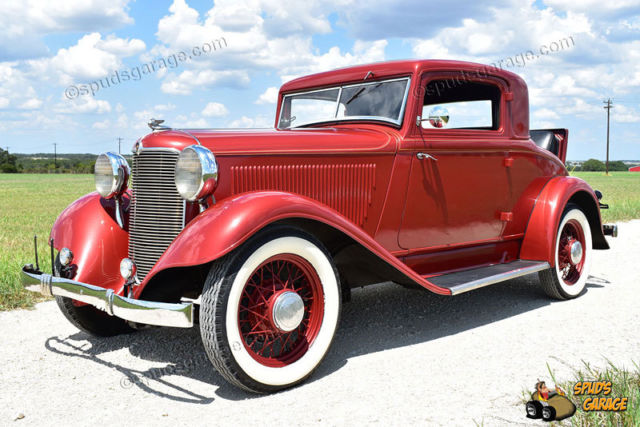 1932 desoto 3-window rumble seat coupe "sc standard 6"