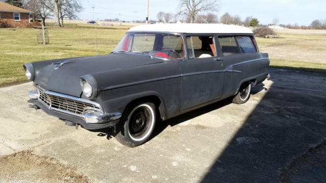1956 ford ranch wagon customline