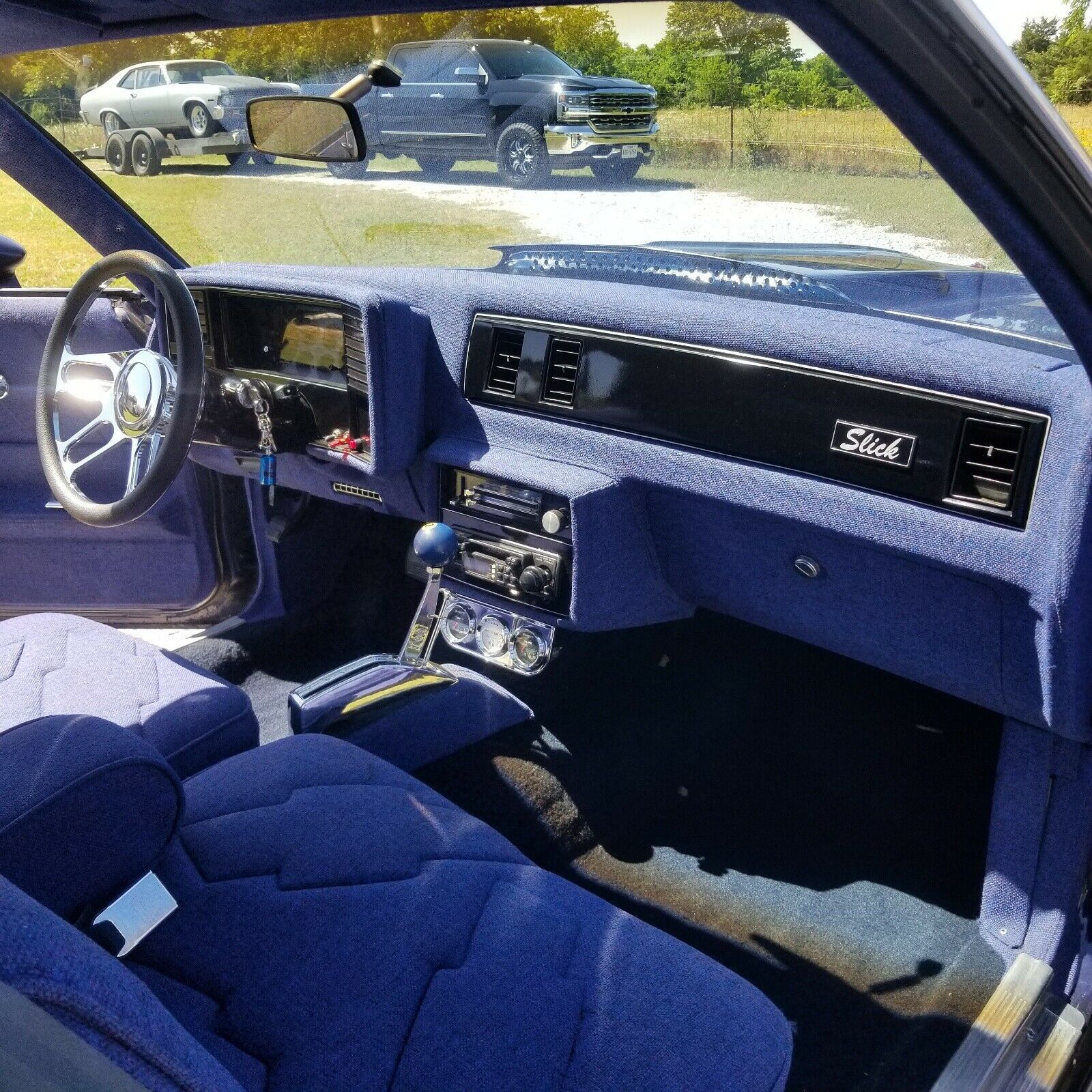 1983 chevrolet el camino pickup blue rwd automatic caballero