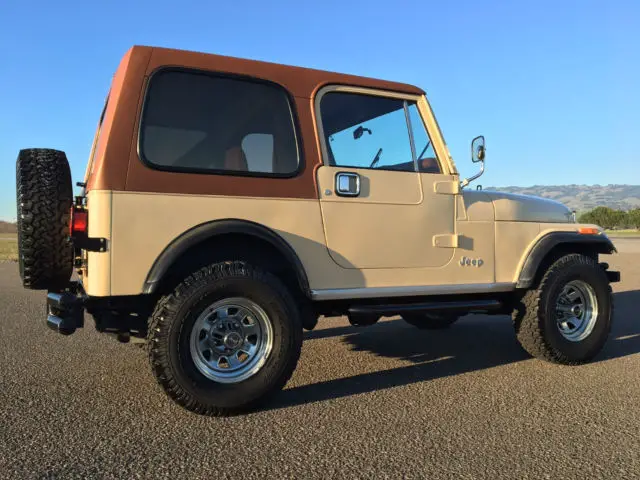 1982 cj7 laredo 4x4 hardtop - 2 owner, low mileage!!