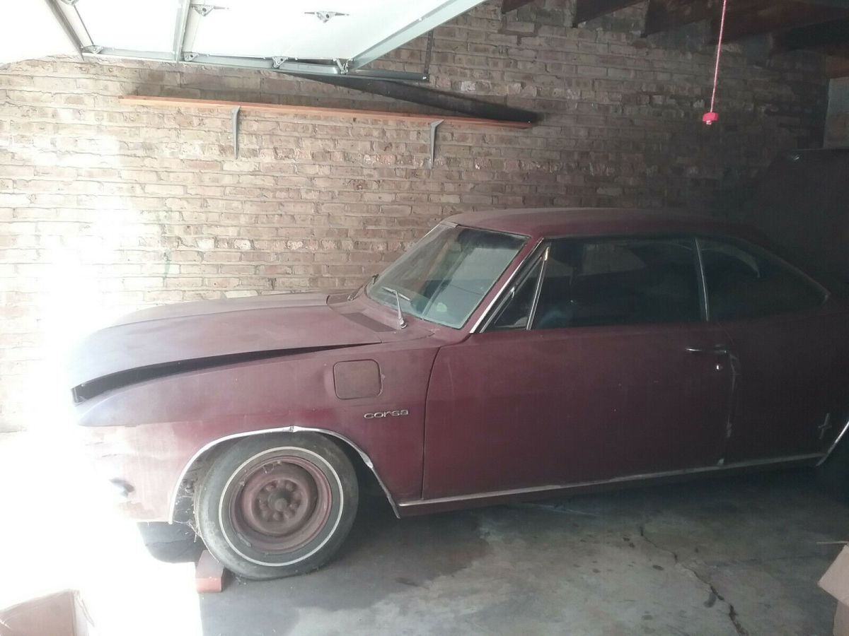 1965 chevrolet corvair corsa 2.7 liter turbocharged