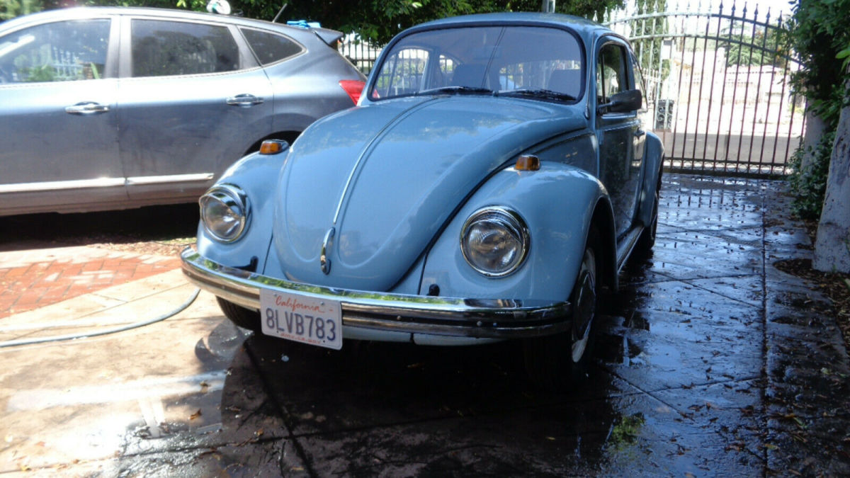 1969 vw bug really nice condition current plates no visible rust salvage title
