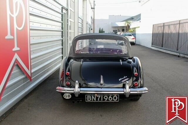 1961 austin-healey 3000 mk 1 bn7 91302 miles black