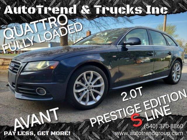 2012 audi a4 2.0t prestige quattro