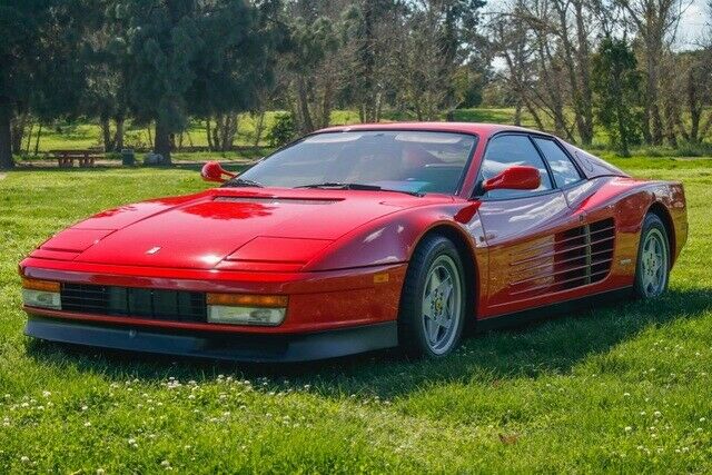 1990 ferrari testarossa, red with 10,285 miles available now!