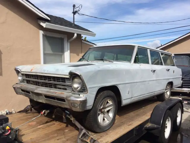 1967 nova wagon project
