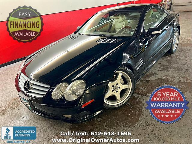 2003 mercedes-benz sl-class coupe hardtop convertible roadster 5.0l extra clea