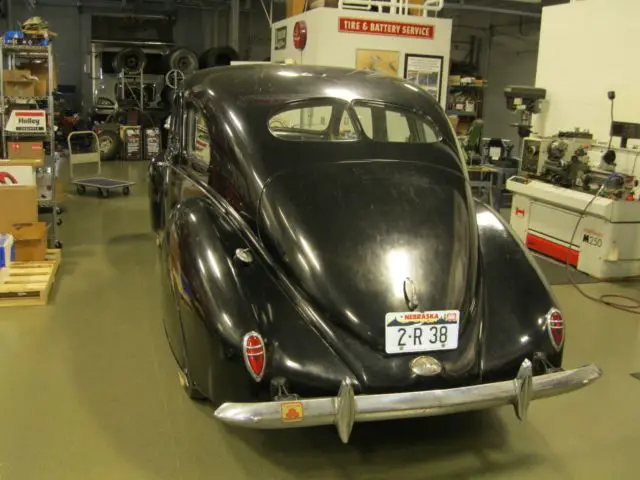1938 lincoln zephyr v12 4 door sedan