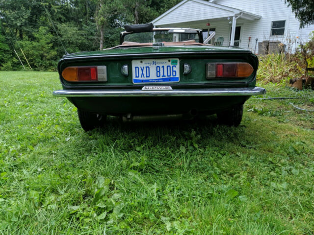 78 triumph spitfire 1500 rebuilt engine dayton wire wheels overdrive tonneau