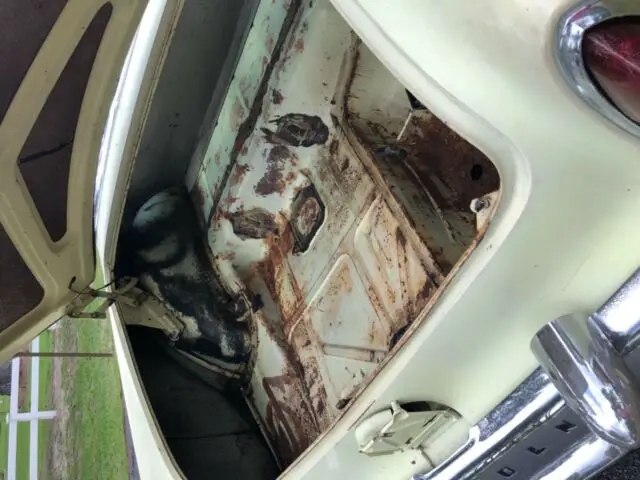 1954 lincoln capri original barn find!