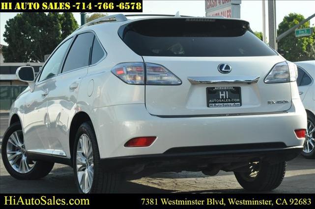 2012 lexus rx 450h