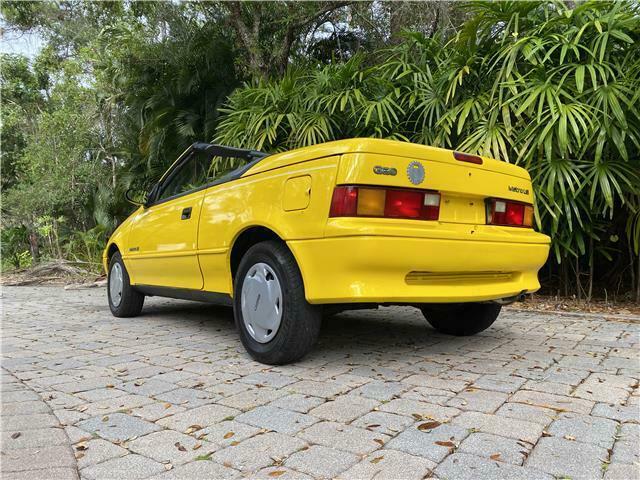 1990 geo metro lsi convertible original survivor factory air micro car automatic