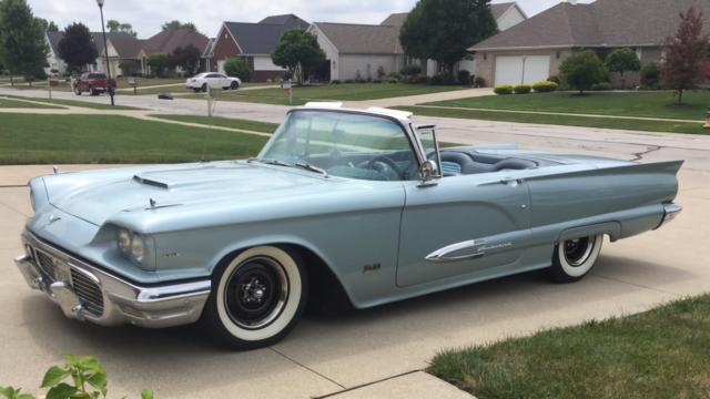 1959 ford thunderbird convertible, 5.0 ho fuel injected, hotrod resto-mod
