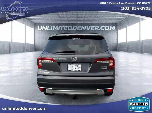 2019 honda pilot touring 8-passenger