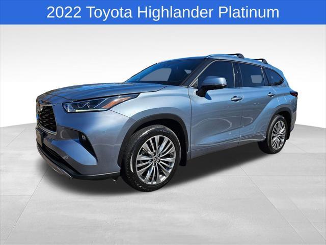 2022 toyota highlander platinum