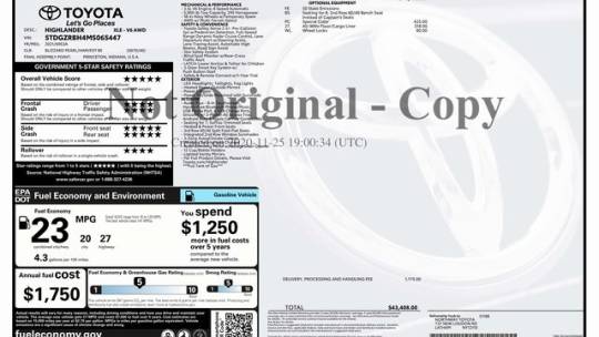 2021 Toyota Highlander