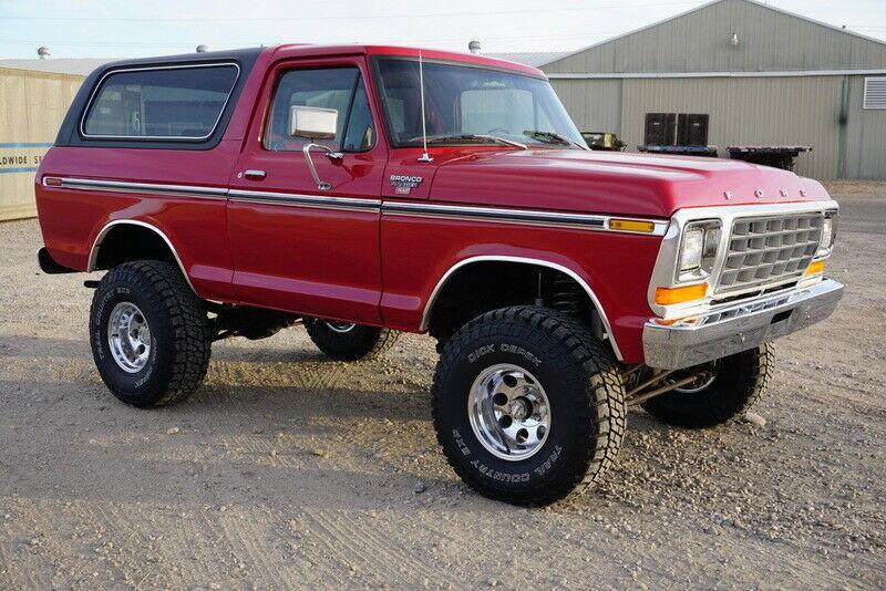 1979 ford bronco ranger xlt rare 351 v8 a/c