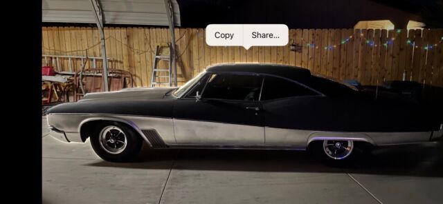 1967 buick wildcat coupe black rwd automatic