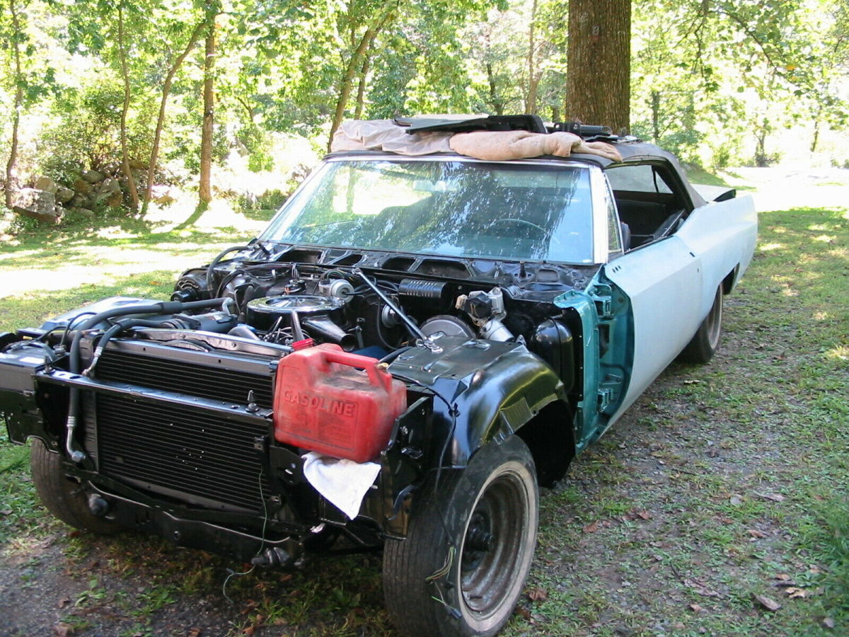 1967 cadillac deville convertible project factory a/c