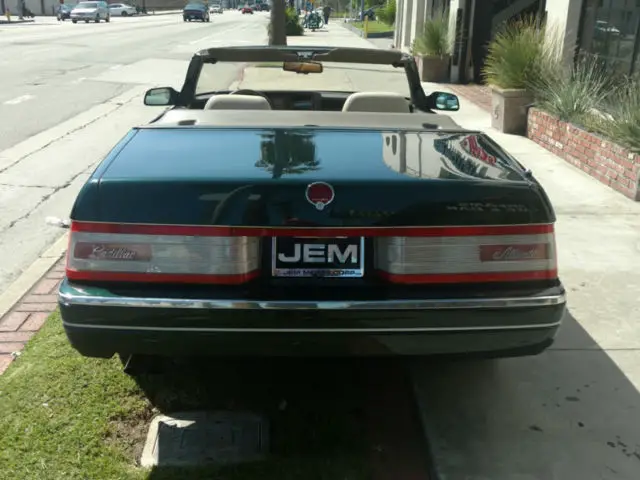 1993 cadillac allante' 2dr coupe convertible 61947 miles green coupe 4.6l 8 cyli