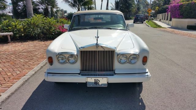 1988 rolls-royce corniche ii two owner near perfect car just serviced garaged