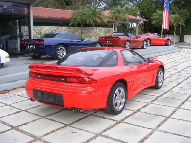 mitsubishi 3000gt vr4 5-speed two owner red