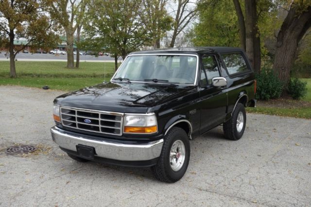 ford bronco black with 123,000 miles, for sale!
