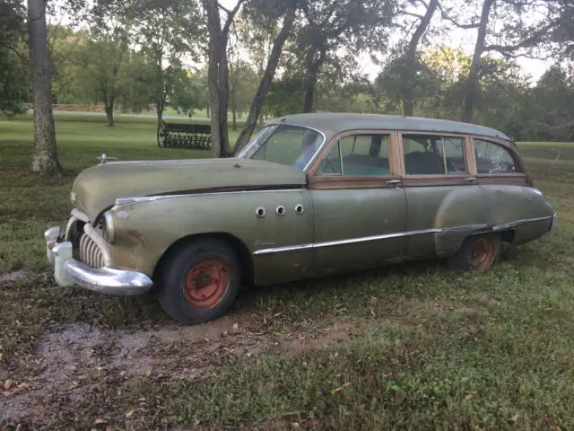 1949 buick woody wagon, super 8 estate wagon, less than 20 known to exsist