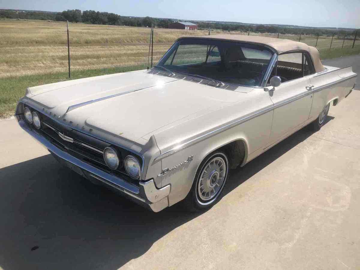 1964 oldsmobile 88 convertible white rwd automatic