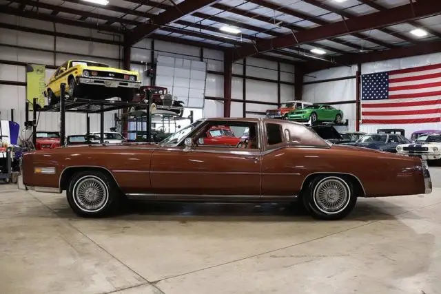 1978 cadillac eldorado 40226 miles brown coupe 425 v8 automatic