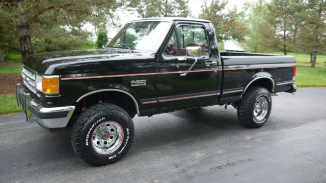 1988 ford f150 xlt lariat 4x4 short box - only 43,867 actual miles!