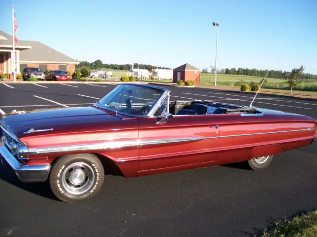 1964 ford galaxie xl convertible restored 352 v-8 auto