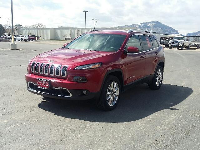 2016 jeep cherokee limited 4x4 limited 4dr suv for sale in cody, wyoming