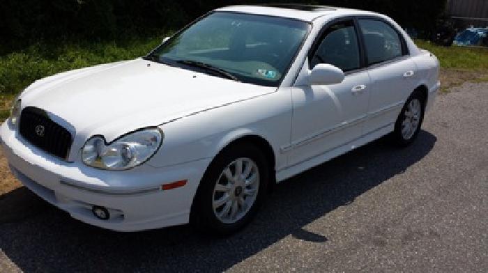 super clean 2003 hyundai sonata in philadelphia, pa