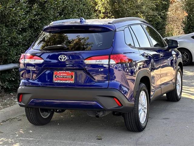 2023 toyota corolla cross le