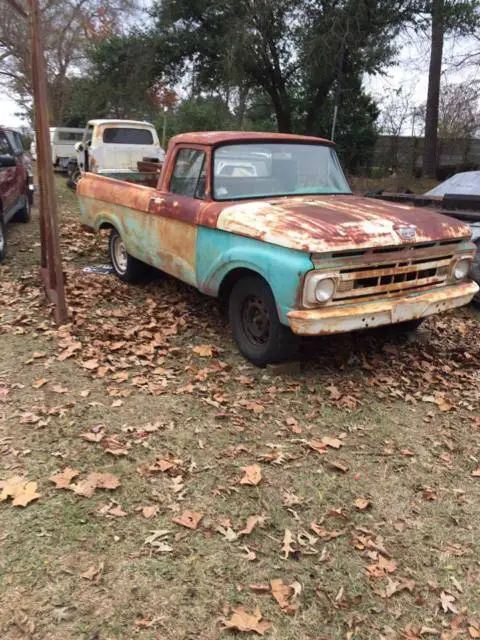1961 ford f100 swb unibody, parts or restore, no motor or tranny
