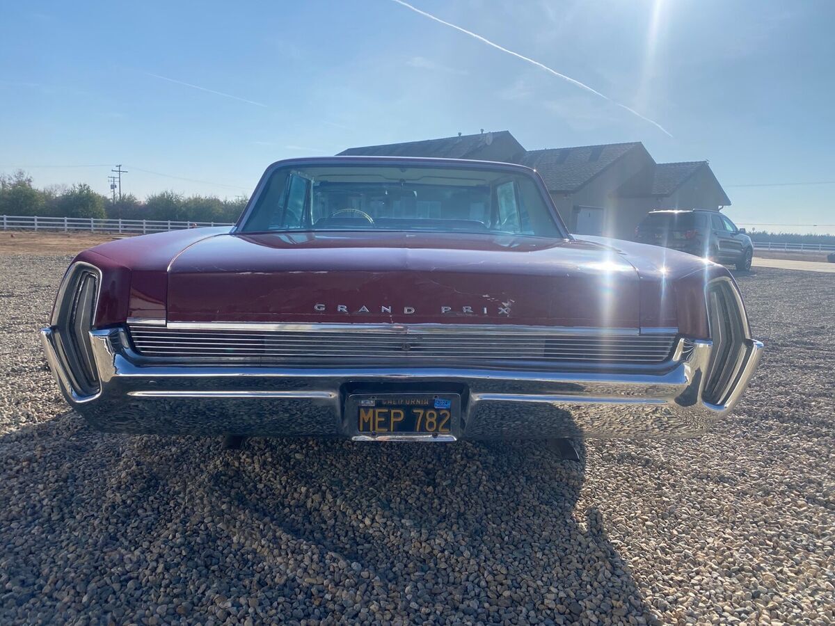1964 pontiac grand prix red rwd automatic grand prix