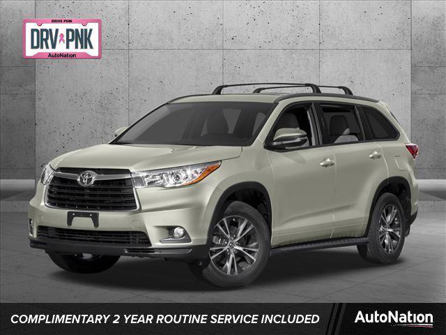 2016 toyota highlander xle