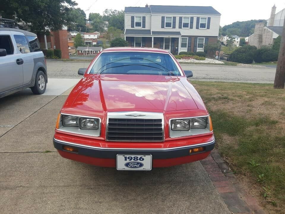 1986 ford thunderbird with 17,000 original miles. all stock showroom condition