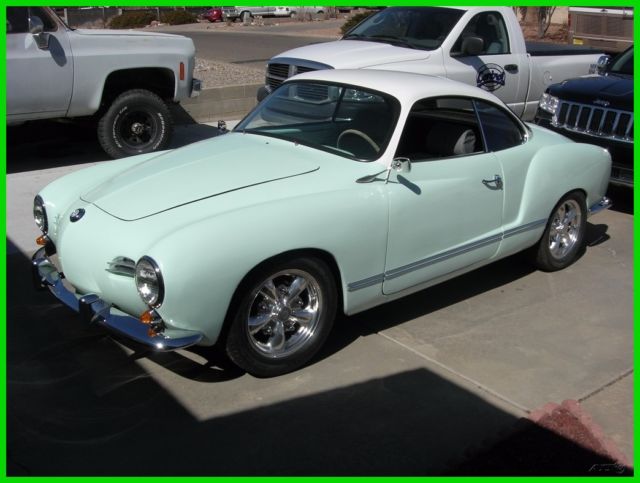 1957 volkswagen karmann ghia, body off restoration upgrade 99.5% complete
