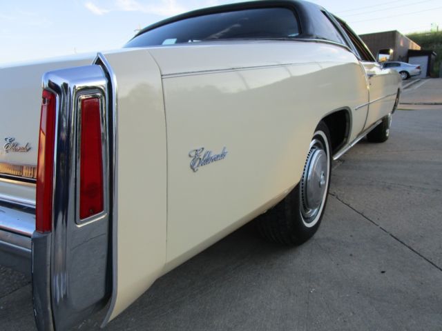 1976 cadillac eldorado - 70k actual miles - leather - excellent shape in & out