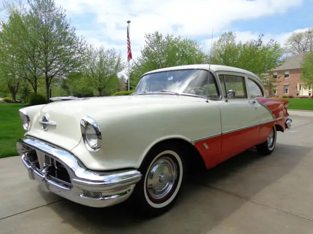 1956 oldsmobile 88 coupe * 59k original miles * gorgeous color combo * solid!